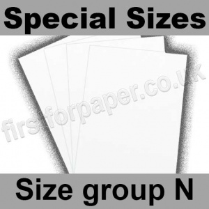 Rapid Recycled, White, 250gsm, Special Sizes, (Size Group N)