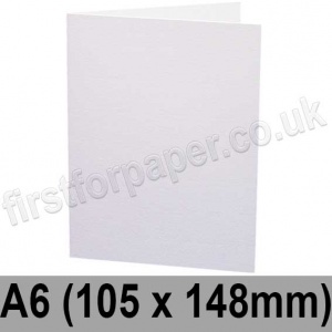 Rapid Recycled, Pre-creased, Single Fold Cards, 250gsm, 105 x 148mm (A6), White