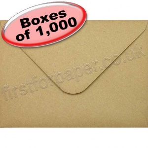 Spectrum, Fleck Kraft Recycled Envelope, 133 x 184mm - 1,000 Envelopes