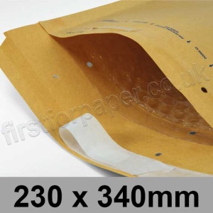 Arofol Gold Padded Envelope, Size 7 (230 x 340mm)