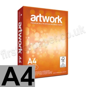 Artwork, Premium Multipurpose Business Paper, A4, 75gsm, White - 500 Sheets