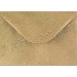 Clearance Ribbed Kraft C5 (162 x 229mm) Envelopes - Pack of 25