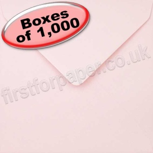 Spectrum Greetings Card Envelope, 155 x 155mm, Baby Pink - 1,000 Envelopes