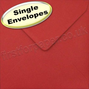 Spectrum Greetings Card Envelope, 155 x 155mm, Berry Red