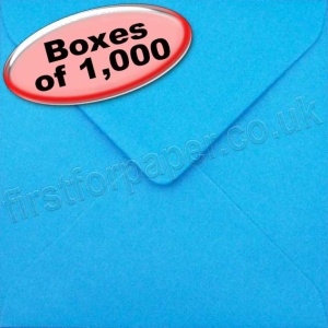 Spectrum Greetings Card Envelope, 155 x 155mm, California Blue - 1,000 Envelopes