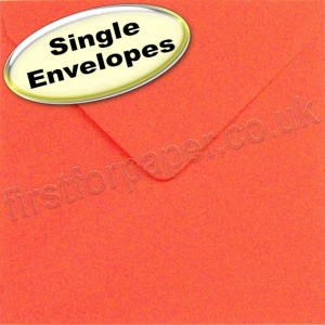 Spectrum Greetings Card Envelope, 155 x 155mm, Poppy Red