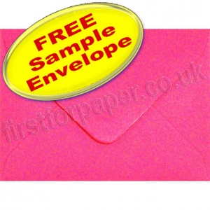 Sample Spectrum Envelope, C7, Fuchsia Pink