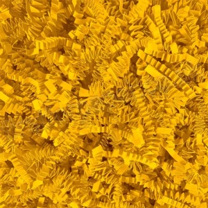 EzePack Shredded Paper, Dark Yellow - 200g Pack