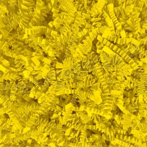 EzePack Shredded Paper, Medium Yellow - 200g Pack