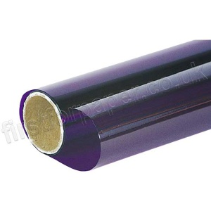 Cellophane Roll, 500mm x 1.52m, Mauve (Purple)