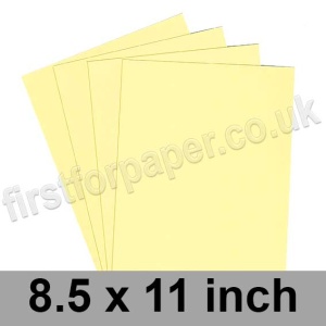 Rapid Colour, 160gsm, 216 x 279mm (8.5 x 11''), Banana Yellow