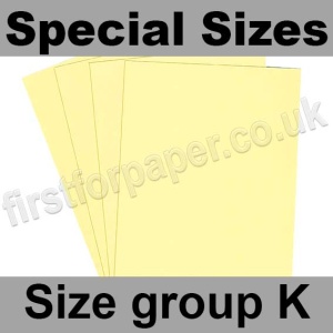 Rapid Colour, 240gsm, Special Sizes, (Size Group K), Banana Yellow