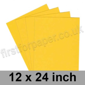 Rapid Colour, 240gsm, 305 x 610mm (12 x 24 inch), Bumblebee Yellow