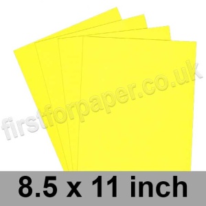 Rapid Colour, 120gsm, 216 x 279mm (8.5 x 11''), Cosmos Yellow