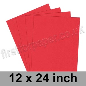 Rapid Colour, 240gsm, 305 x 610mm (12 x 24 inch), Lava Red