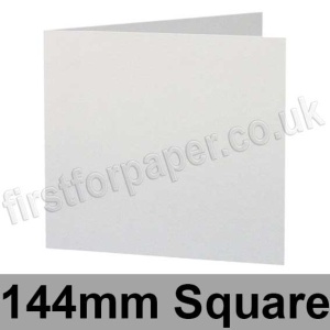 Stardream, Pre-creased, Single Fold Cards, 285gsm, 144mm Square, Crystal White