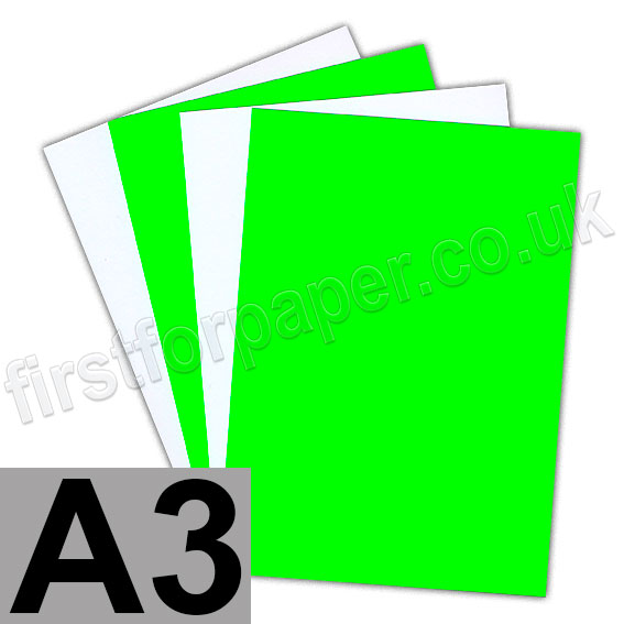 A3 Paper Day Glo Fluorescent Blaze 100GSM Neon 25 Sheets