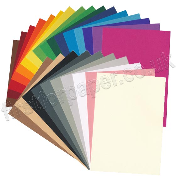 A4 Crimson Red Coloured Printer Paper 120GSM - 100 Sheets - Recycled